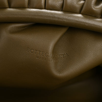Bottega Veneta Smooth Butter Calf The Pouch Oversized Clutch Kaki Fondent 6 of 11