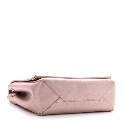 Louis Vuitton Soft Calfskin Eyelet Lockme II Chain Bag BB Rose Gold 4 of 12