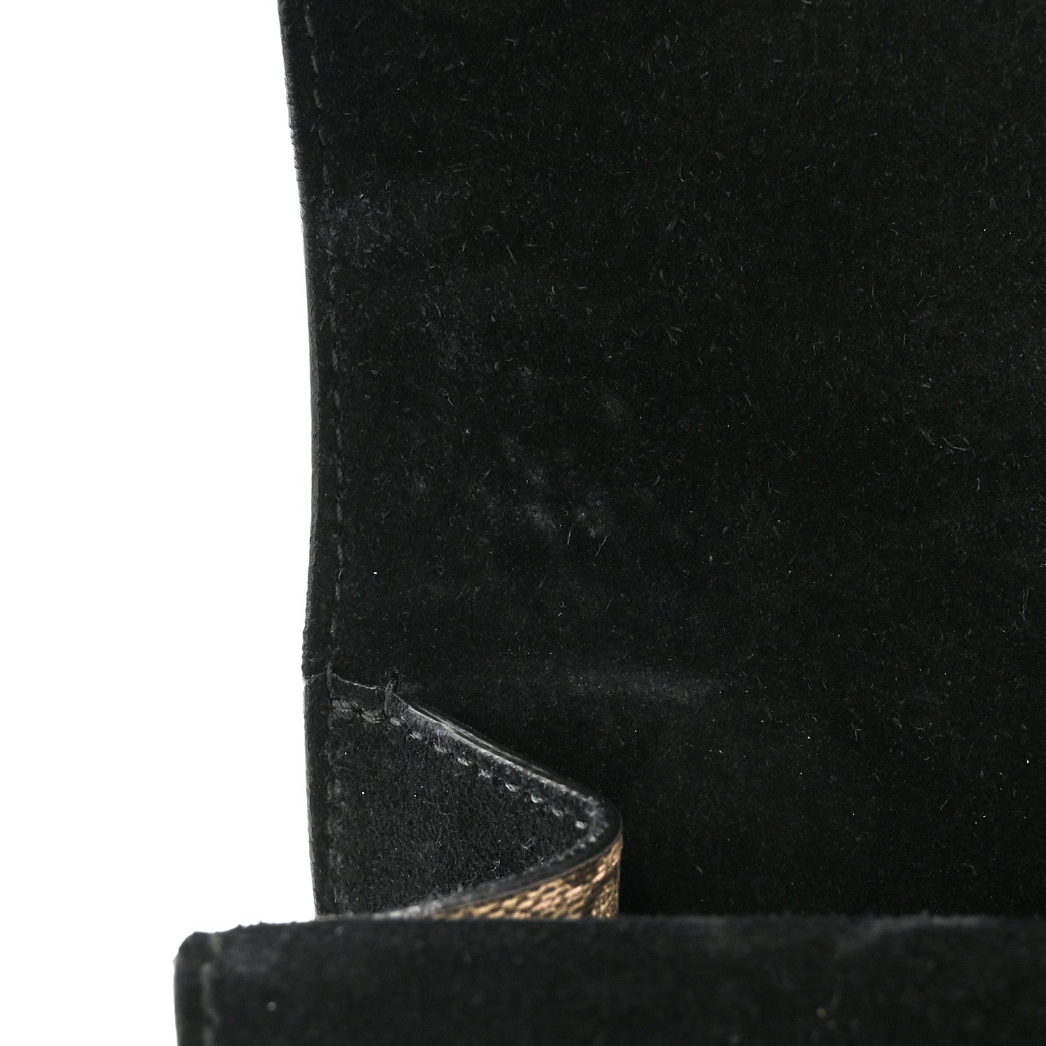 Gucci GG Supreme Monogram Suede Crystal Small Dionysus Shoulder Bag Beige Ebony Black 12 of 13