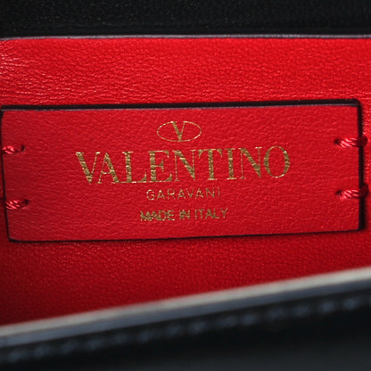 Valentino Garavani Smooth Calfskin Micro VSling Shoulder Bag Black 5 of 10
