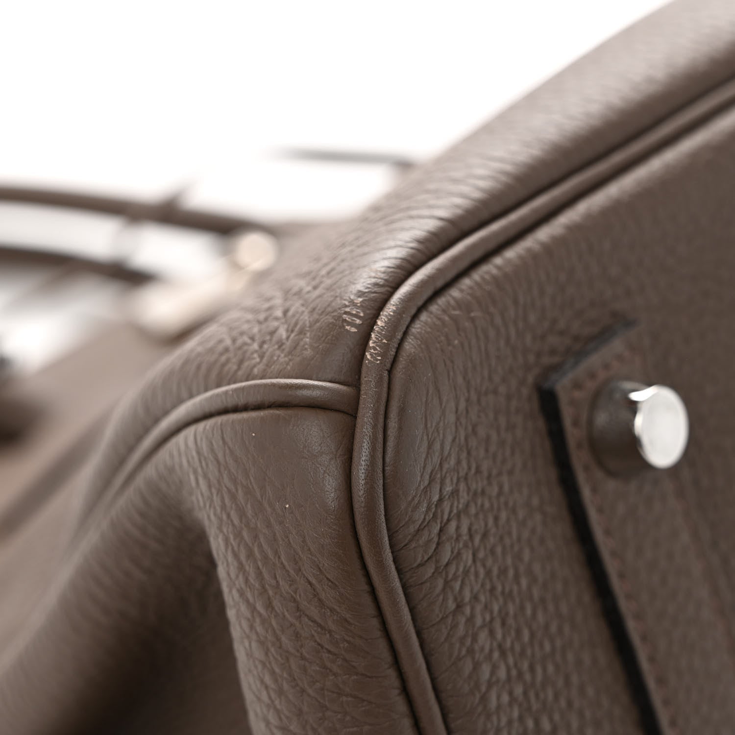 Hermes Togo Birkin 35 Cacao 9 of 13
