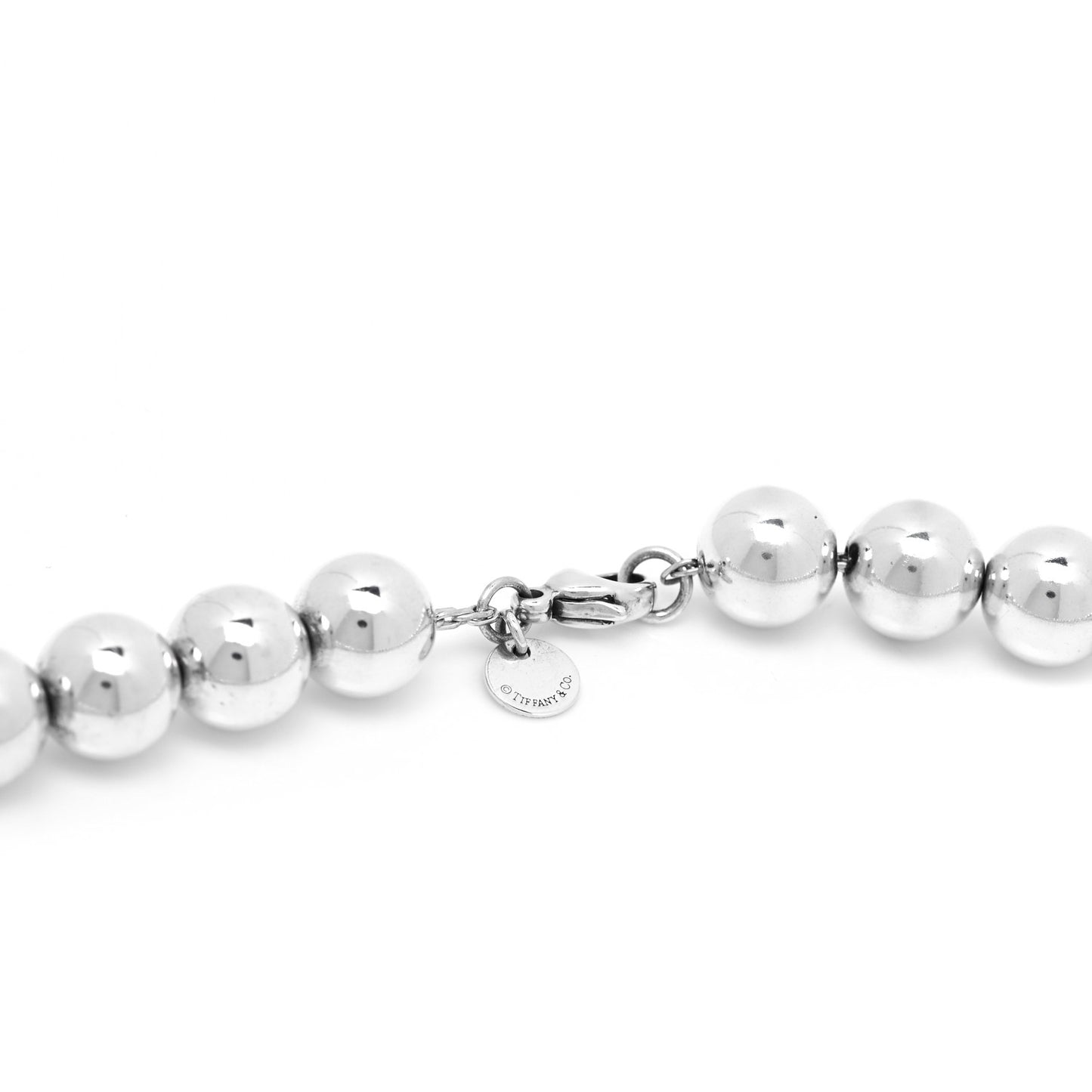 Sterling Silver 10mm HardWear Ball Necklace