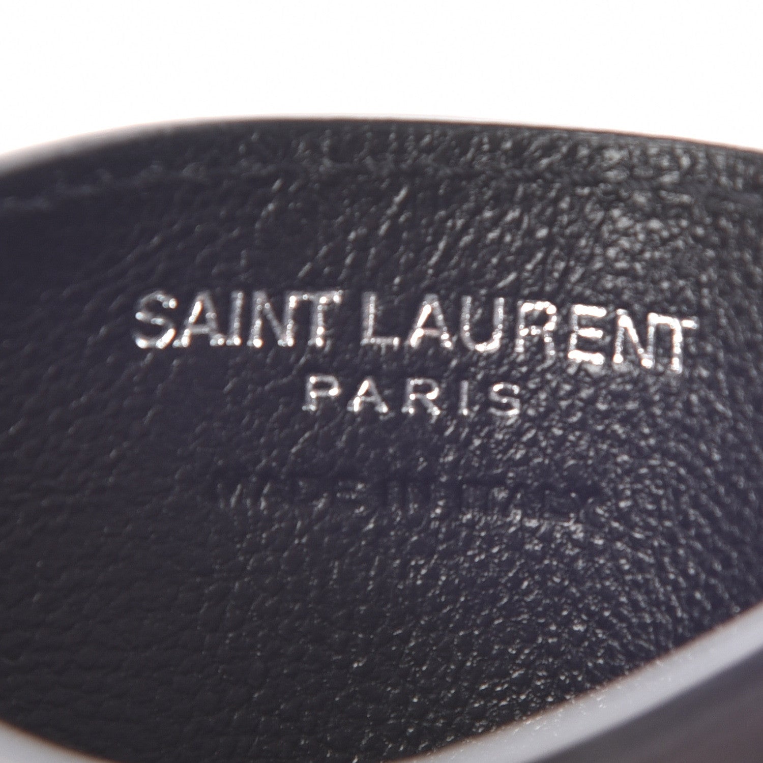 Saint Laurent Calfskin Y Quilted Monogram LouLou Credit Card Case Black 6 of 7