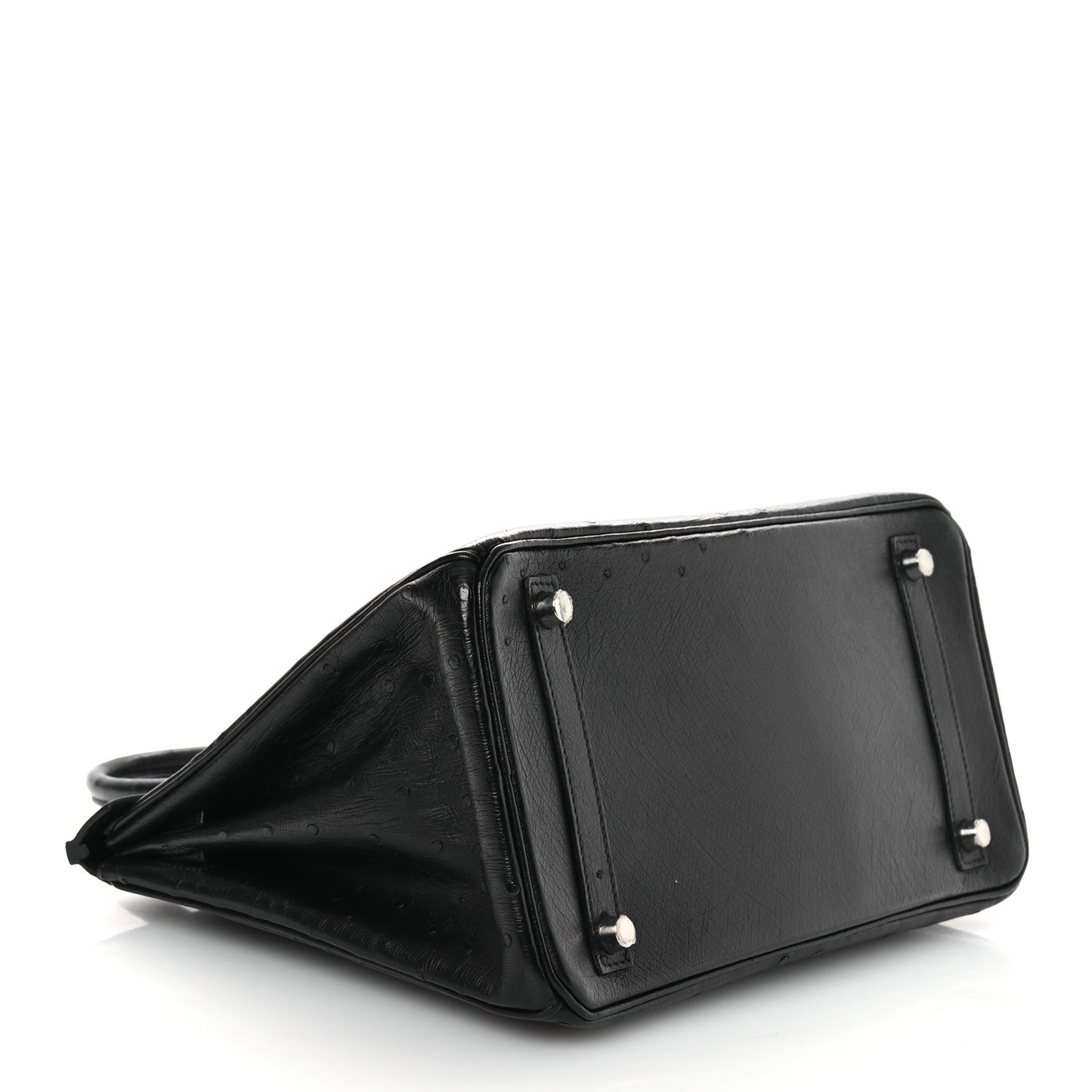 Ostrich Birkin 30 Black