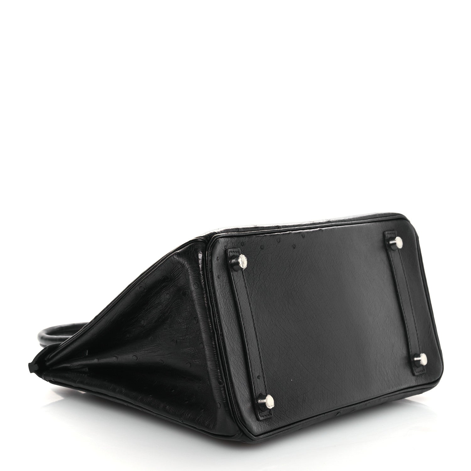 Hermes Ostrich Birkin 30 Black 4 of 12