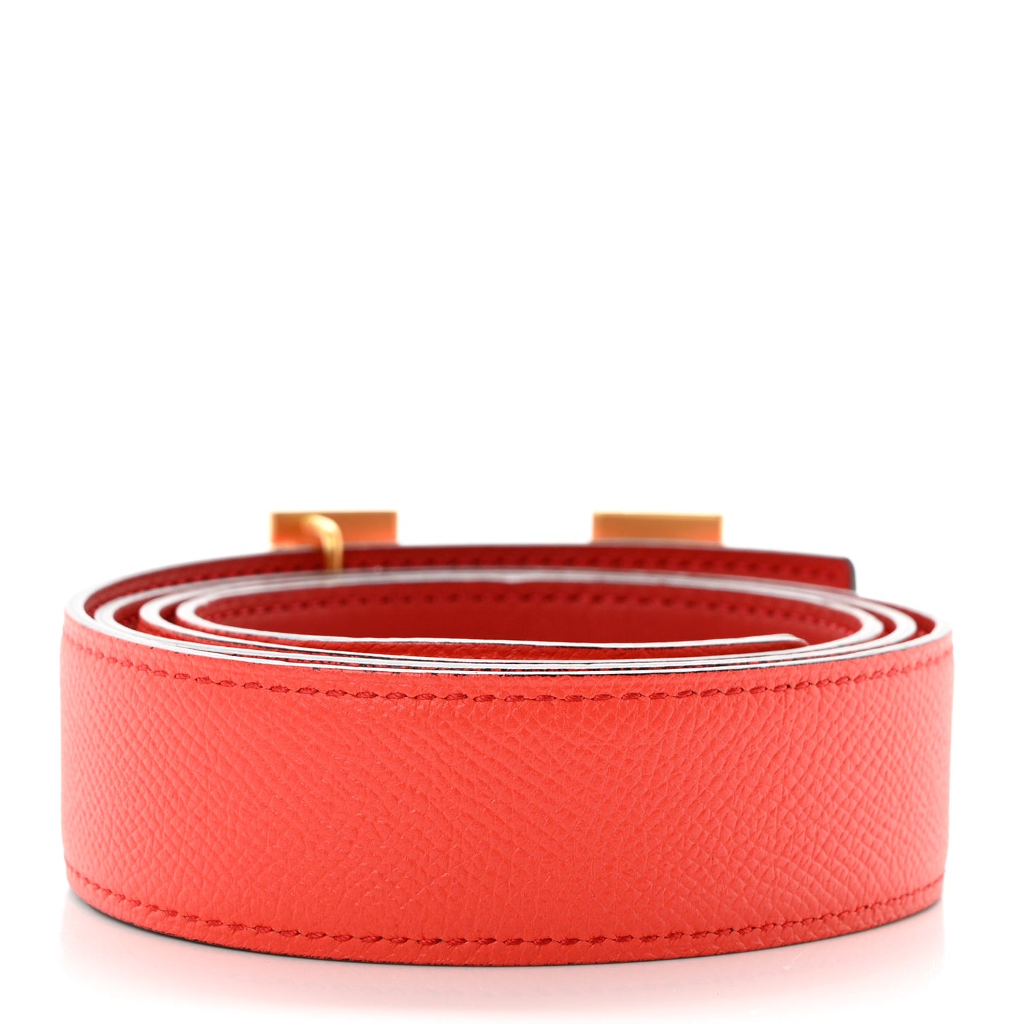 Swift Epsom 24mm Mini Constance H Belt 90 36 Orange Poppy