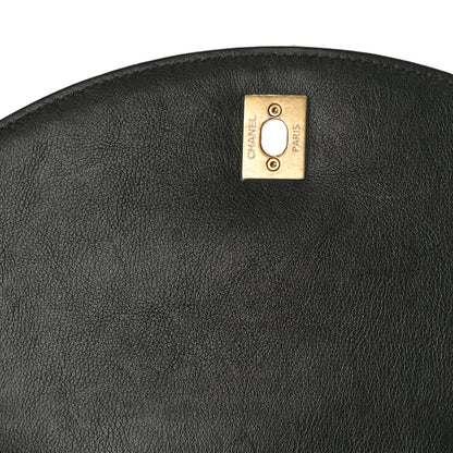 Chanel Calfskin Caviar Quilted Chain Handle Flap Black 12 of 12