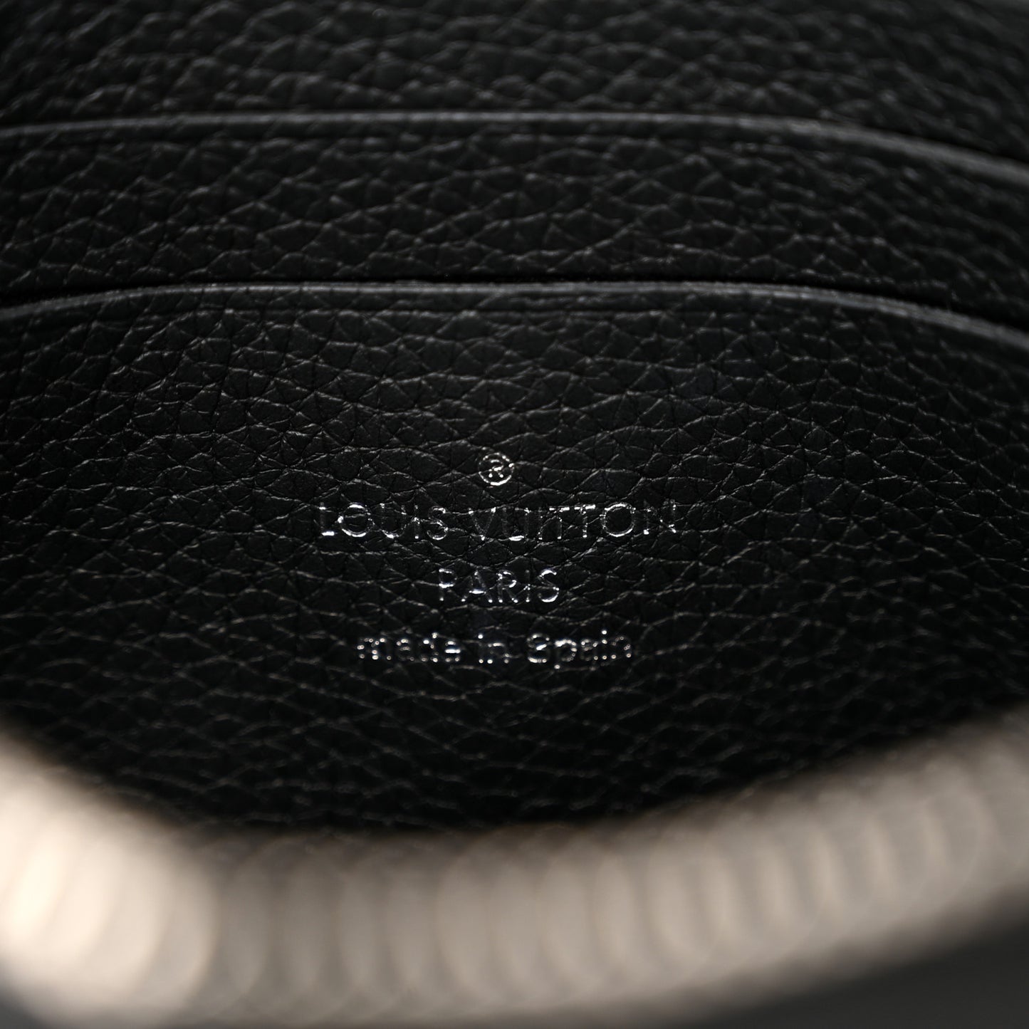 Soft Calfskin My Lockme Chain Pochette Black