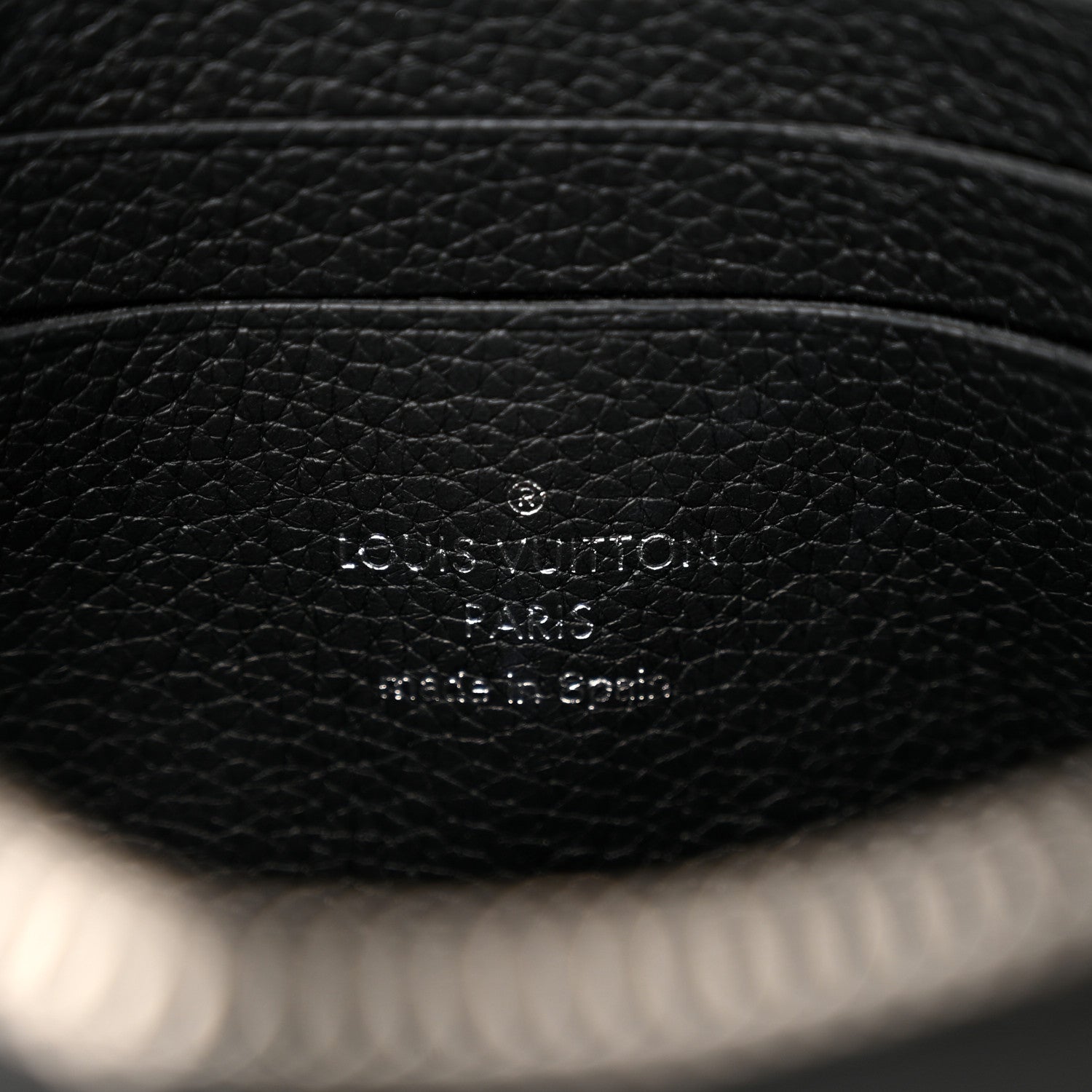 Louis Vuitton Soft Calfskin My Lockme Chain Pochette Black 5 of 8