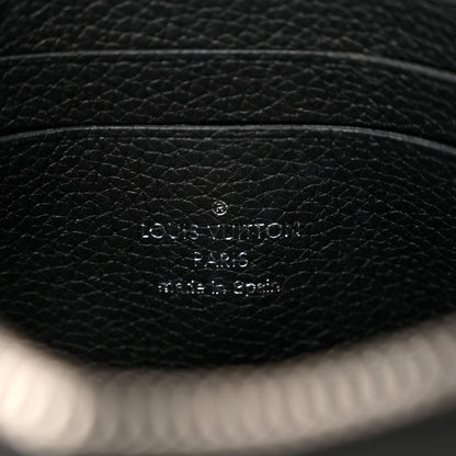 Louis Vuitton Soft Calfskin My Lockme Chain Pochette Black 5 of 8