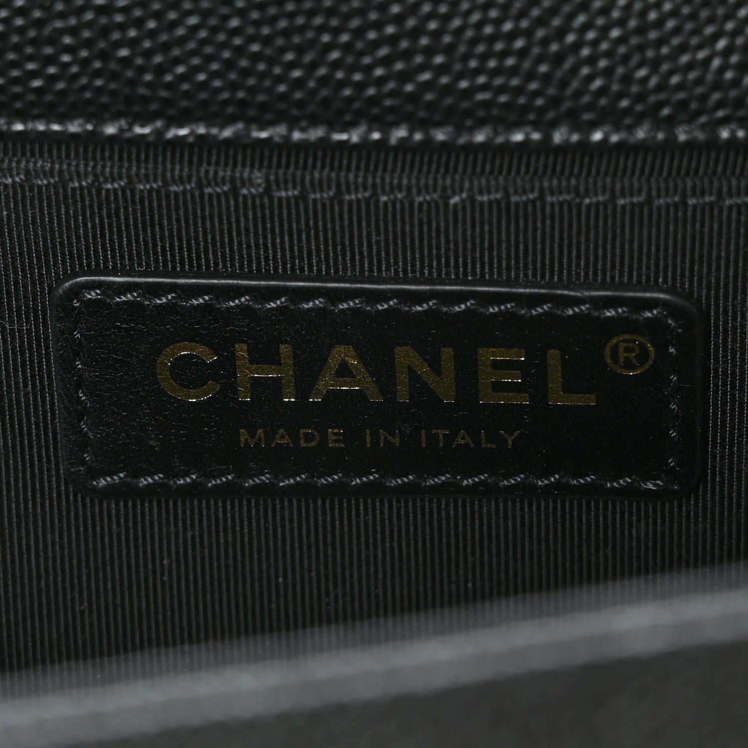 Chanel Caviar Quilted Medium Boy Flap Black 6 of 11