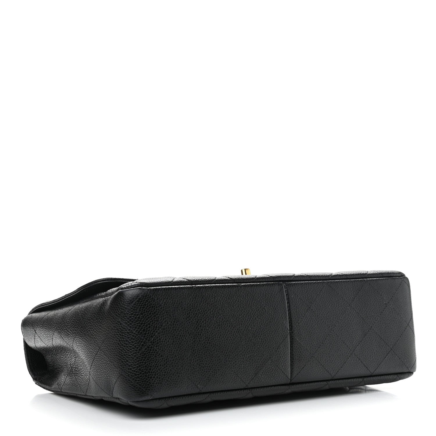 Chanel Caviar Quilted Jumbo Single Flap Black 4 of 12