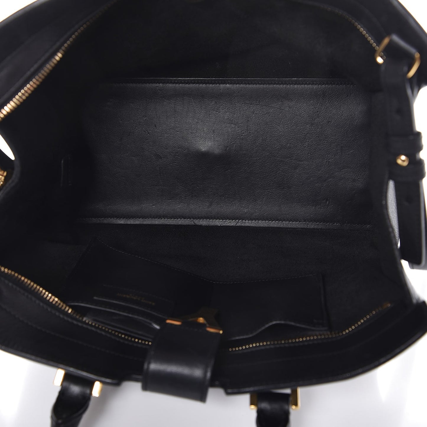 Calfskin Small Classic Y Cabas Black