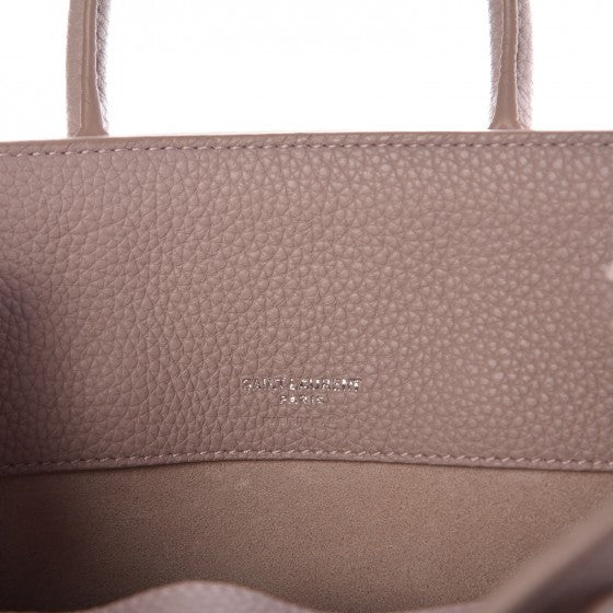 Grained Calfskin Nano Sac De Jour Souple Nude
