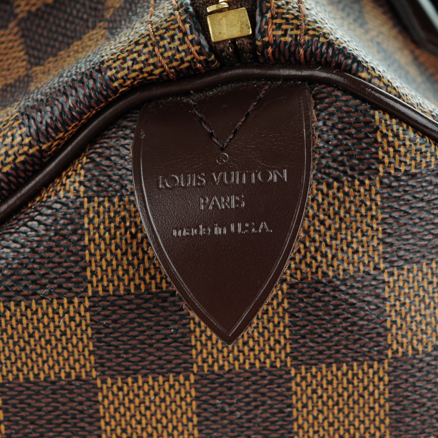 Louis Vuitton Damier Ebene Speedy 25 6 of 9