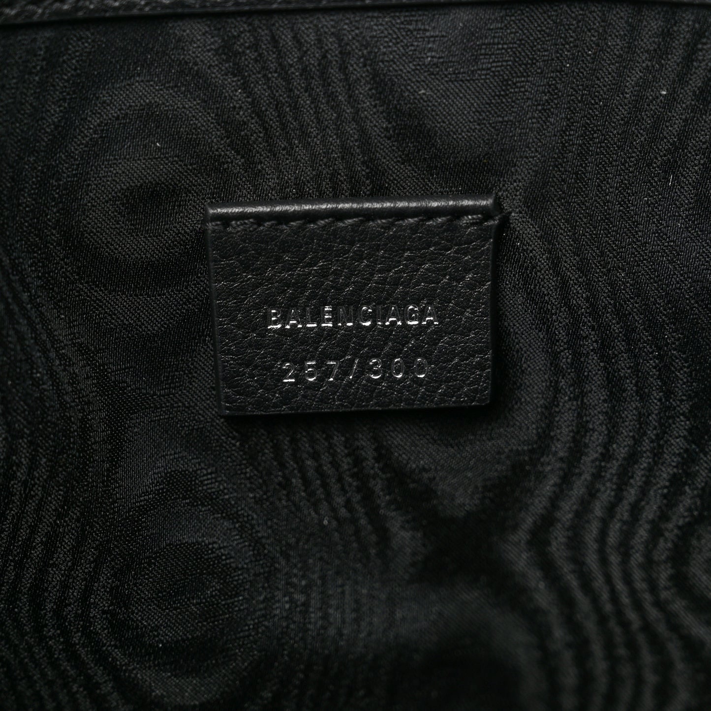 X BALENCIAGA BB Monogram Web Graffiti Ophidia Laptop Pouch Black