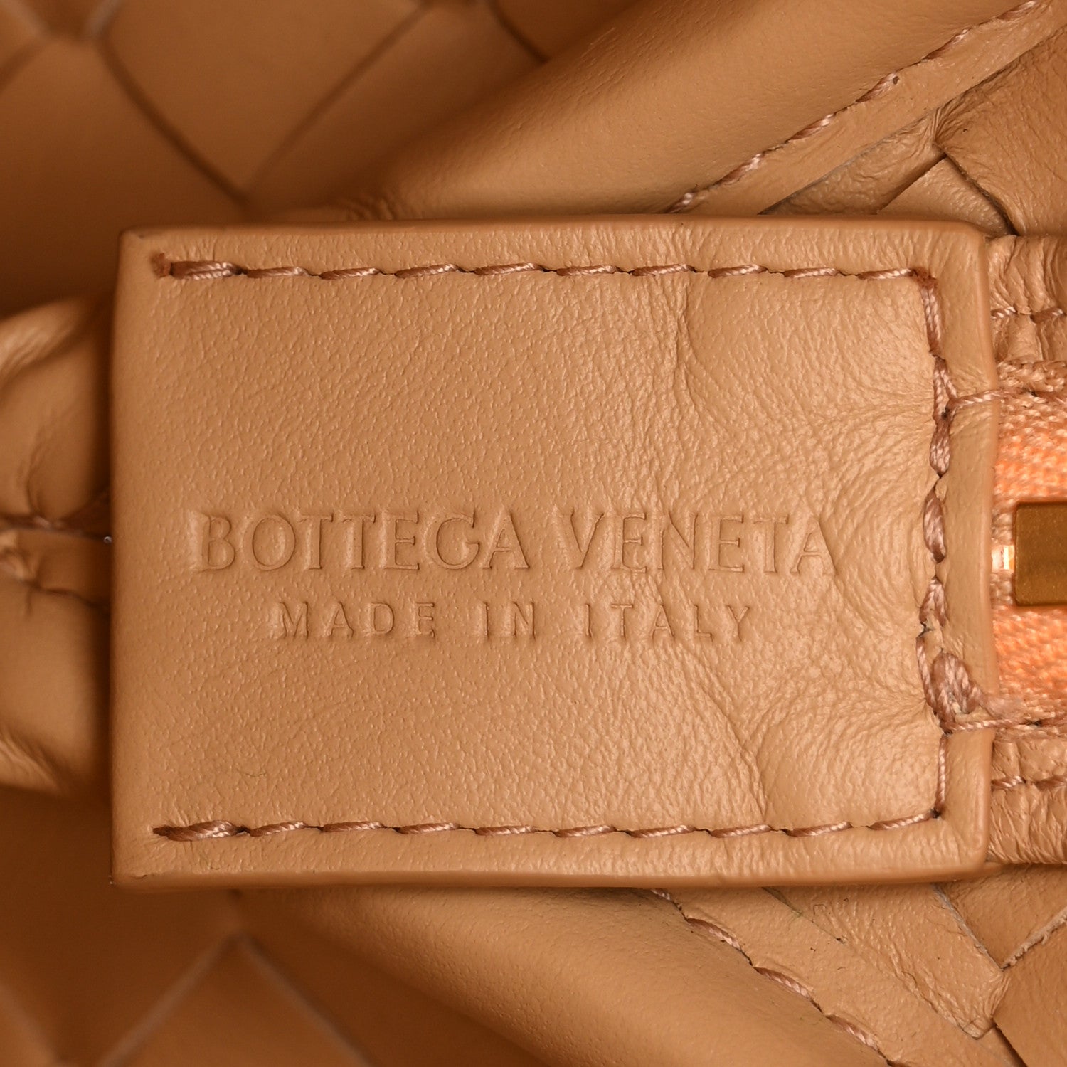 Bottega Veneta Nappa Intrecciato Small Loop Camera Bag Almond 6 of 10