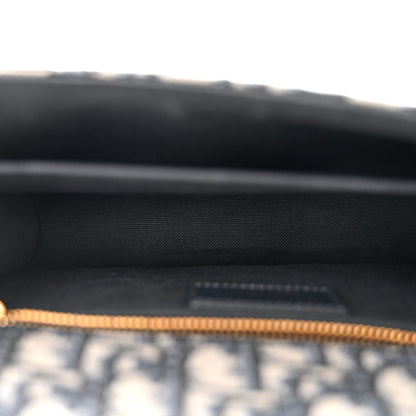 Christian Dior Oblique 30 Montaigne Flap Bag Blue 5 of 10