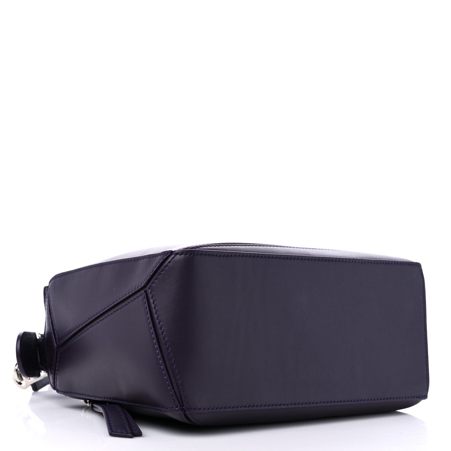 Loewe Satin Calfskin Small Puzzle Bag Deep Purple 4 of 10
