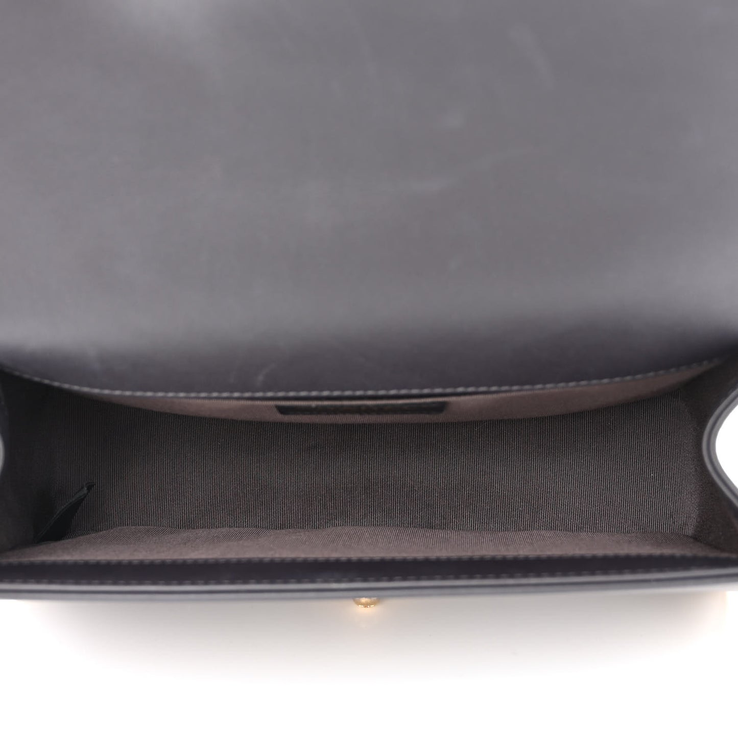 Calfskin Quilted Medium Boy Flap Black