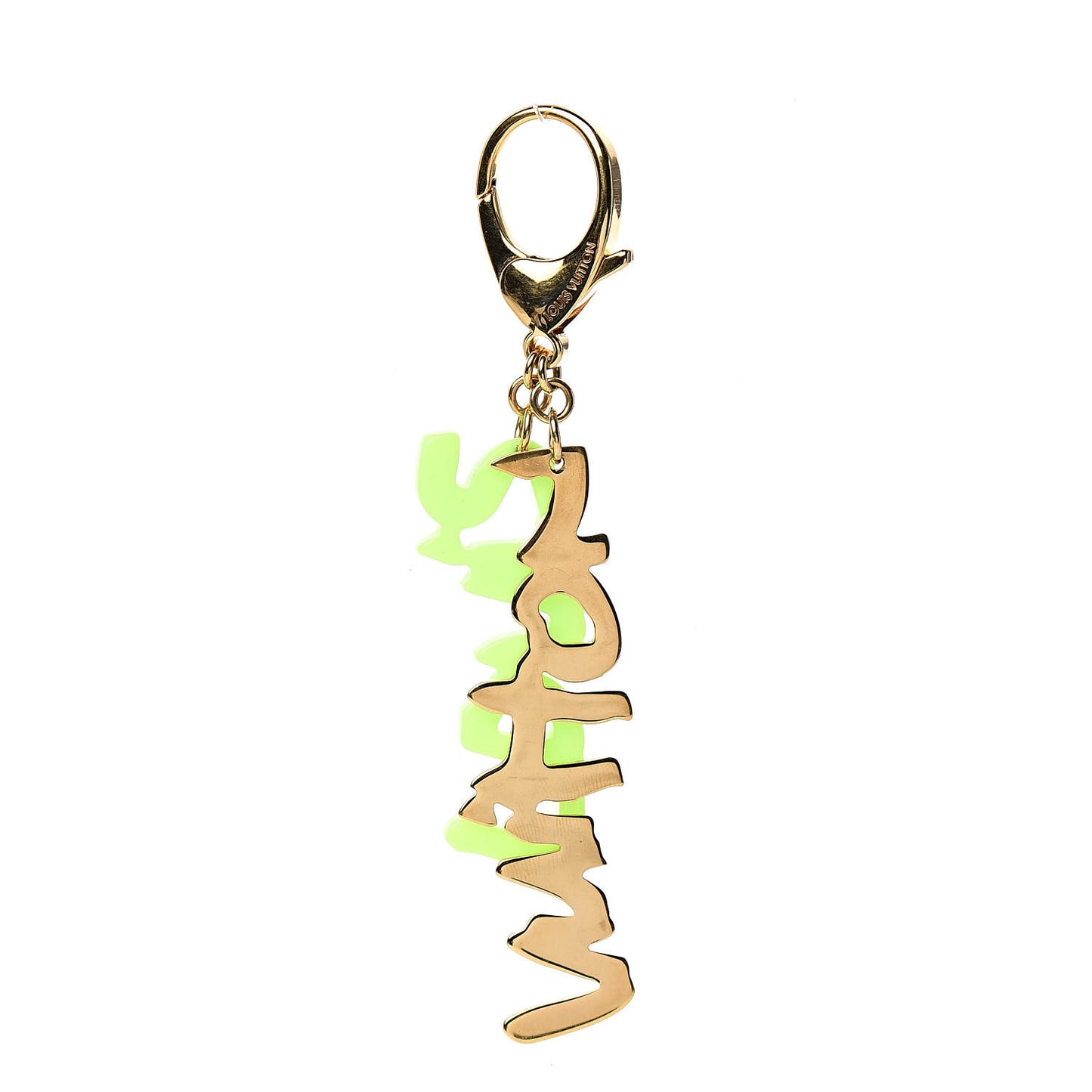 Graffiti Bag Charm Green