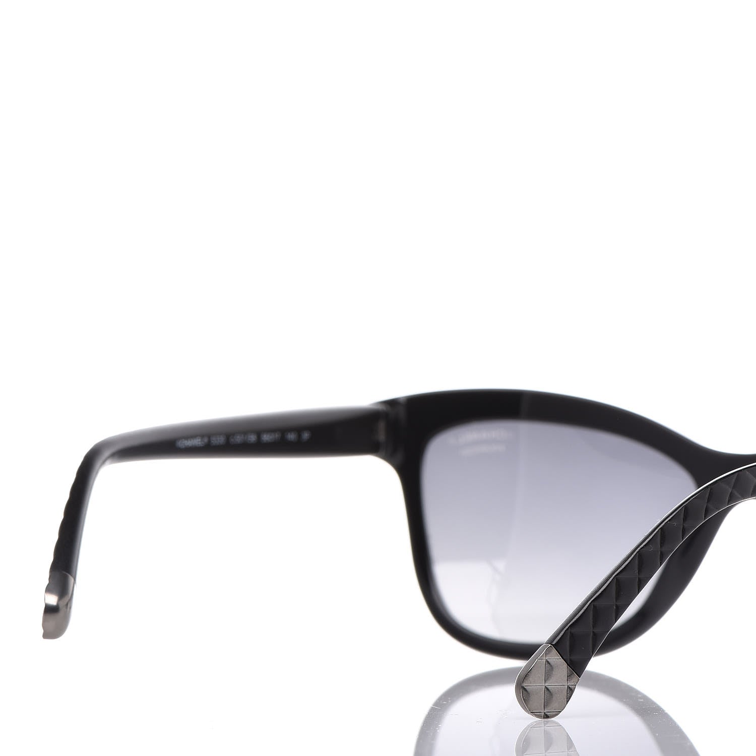 Chanel Polarized CC Cat Eye Sunglasses 5330 Black 9 of 10