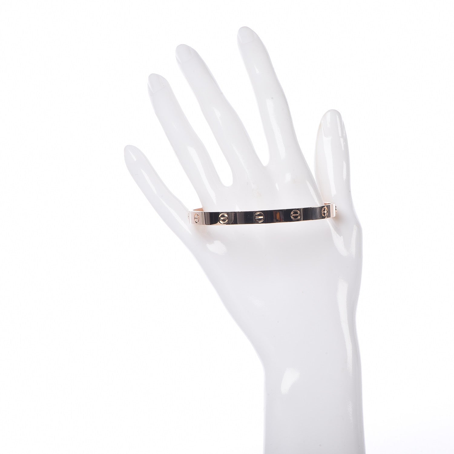 Cartier 18K Pink Gold LOVE Bracelet 19 2 of 5