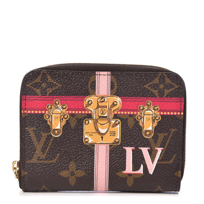 Louis Vuitton Monogram Summer Trunks Zippy Coin Purse 1 of 7
