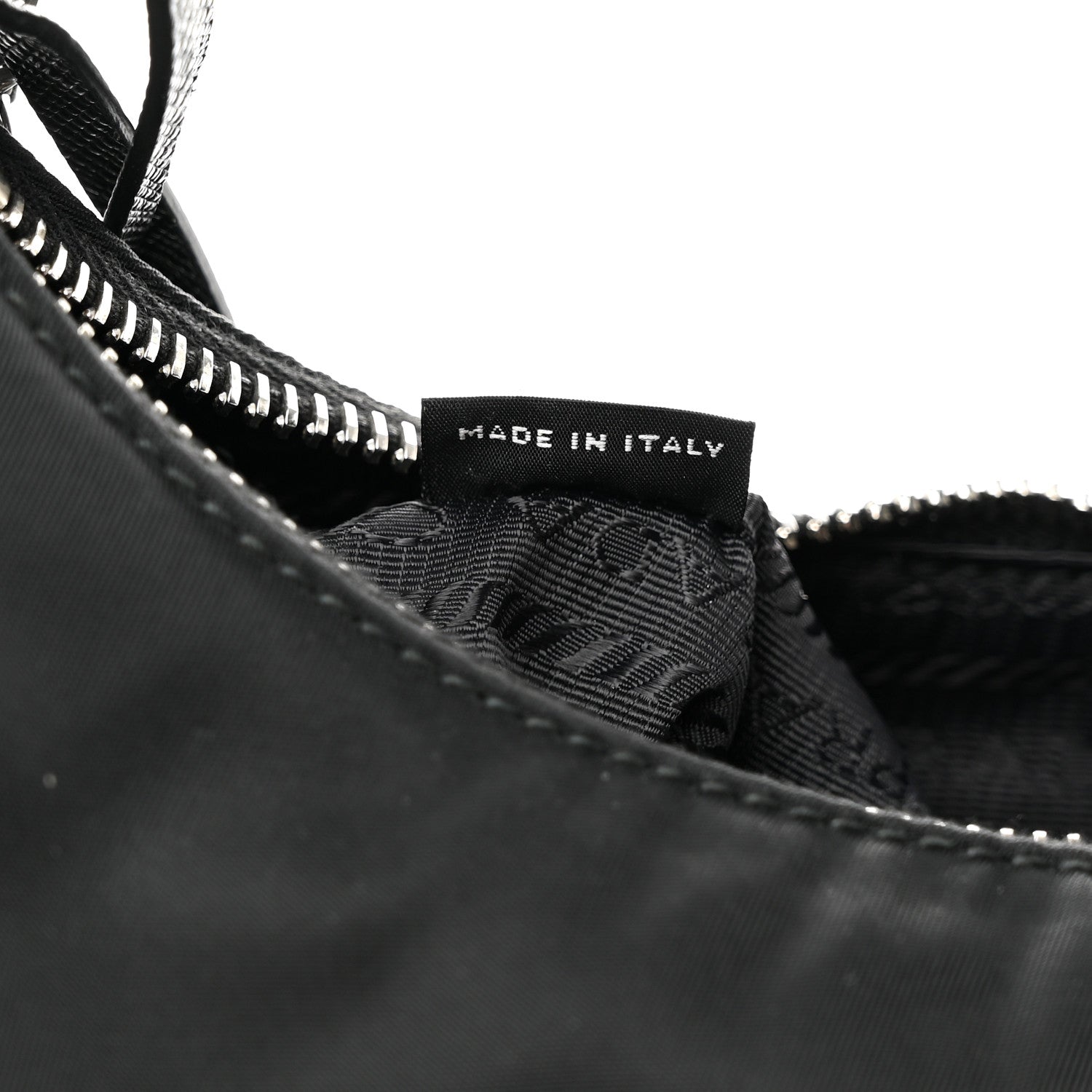 Prada Nylon Re-Edition 2005 Shoulder Bag Black 7 of 11