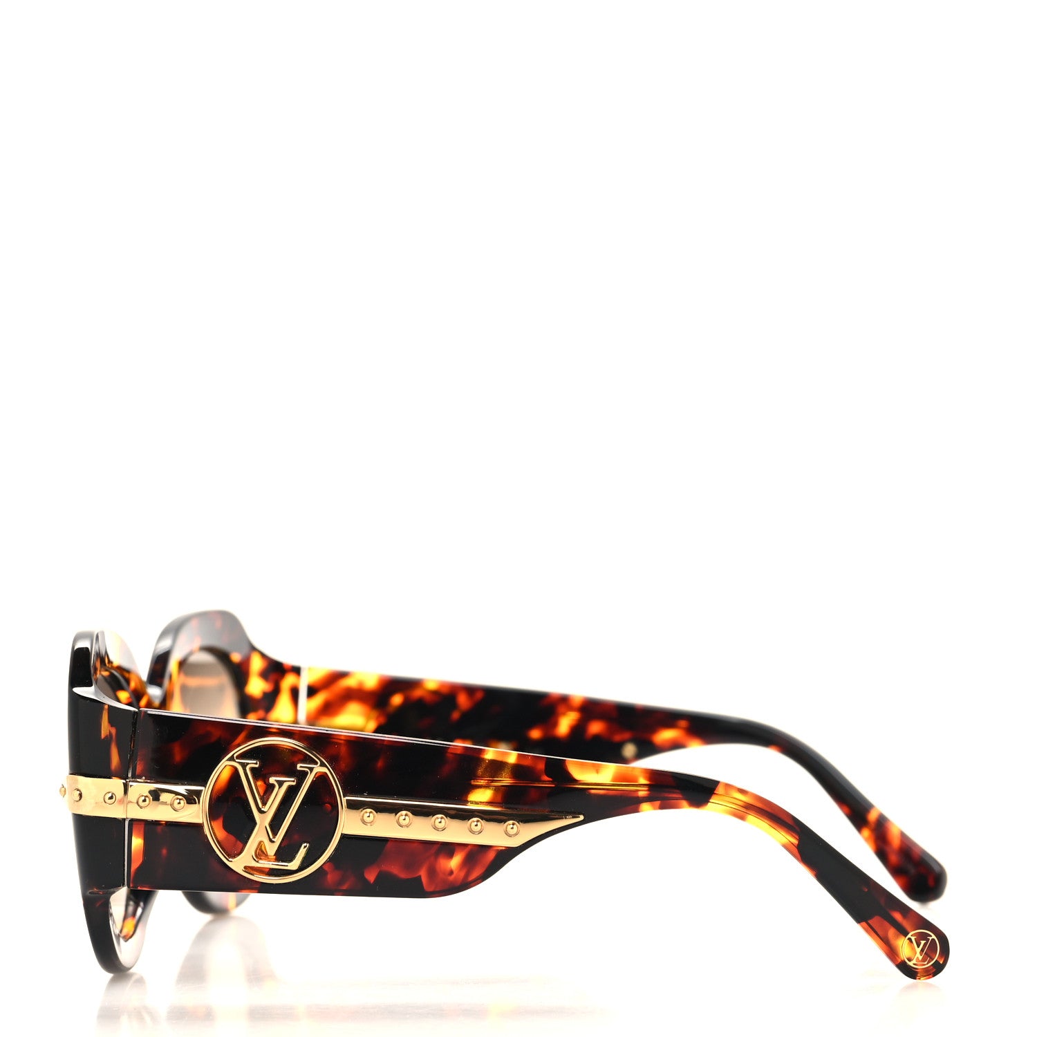 Louis Vuitton Acetate Paris Texas Sunglasses Z1133W Dark Tortoise 3 of 9