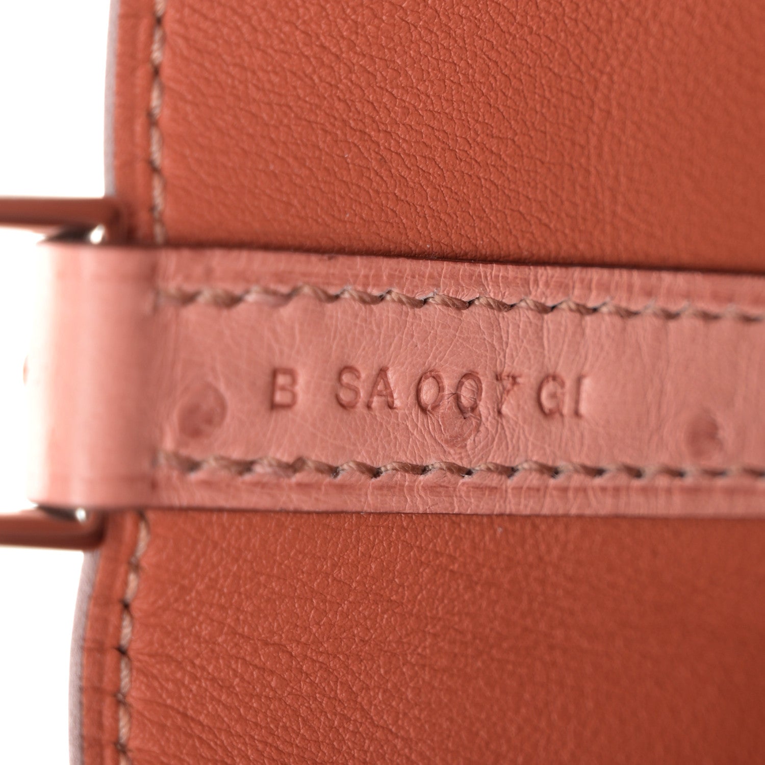 Hermes Ostrich Micro Picotin Lock Terre Cuite 7 of 11