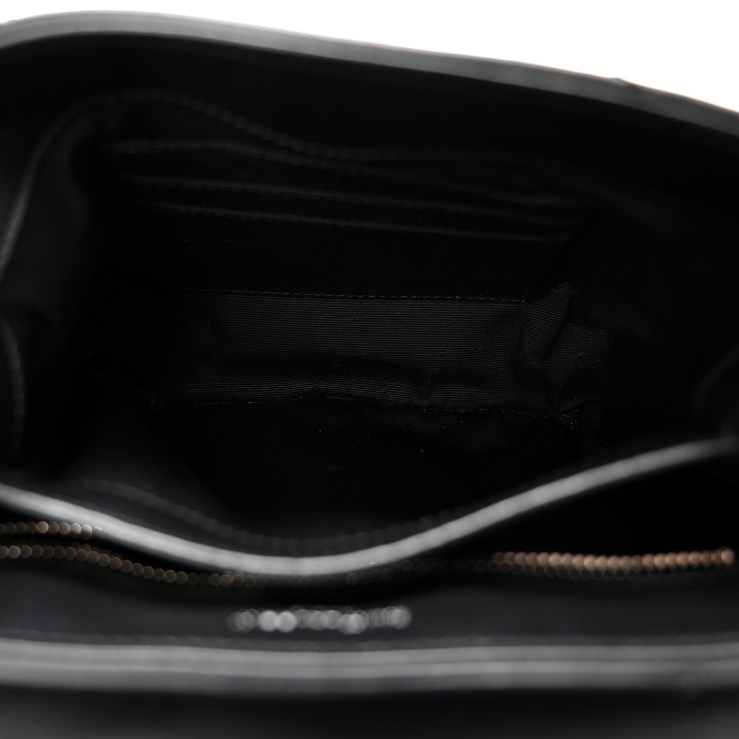 Saint Laurent Calfskin Y Quilted Monogram Toy Loulou Crossbody Bag Black 5 of 10