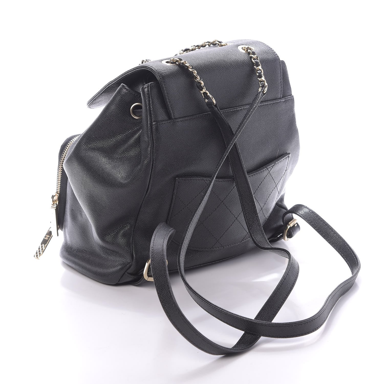 Chanel Caviar Quilted Business Affinity Backpack Black 2 of 10