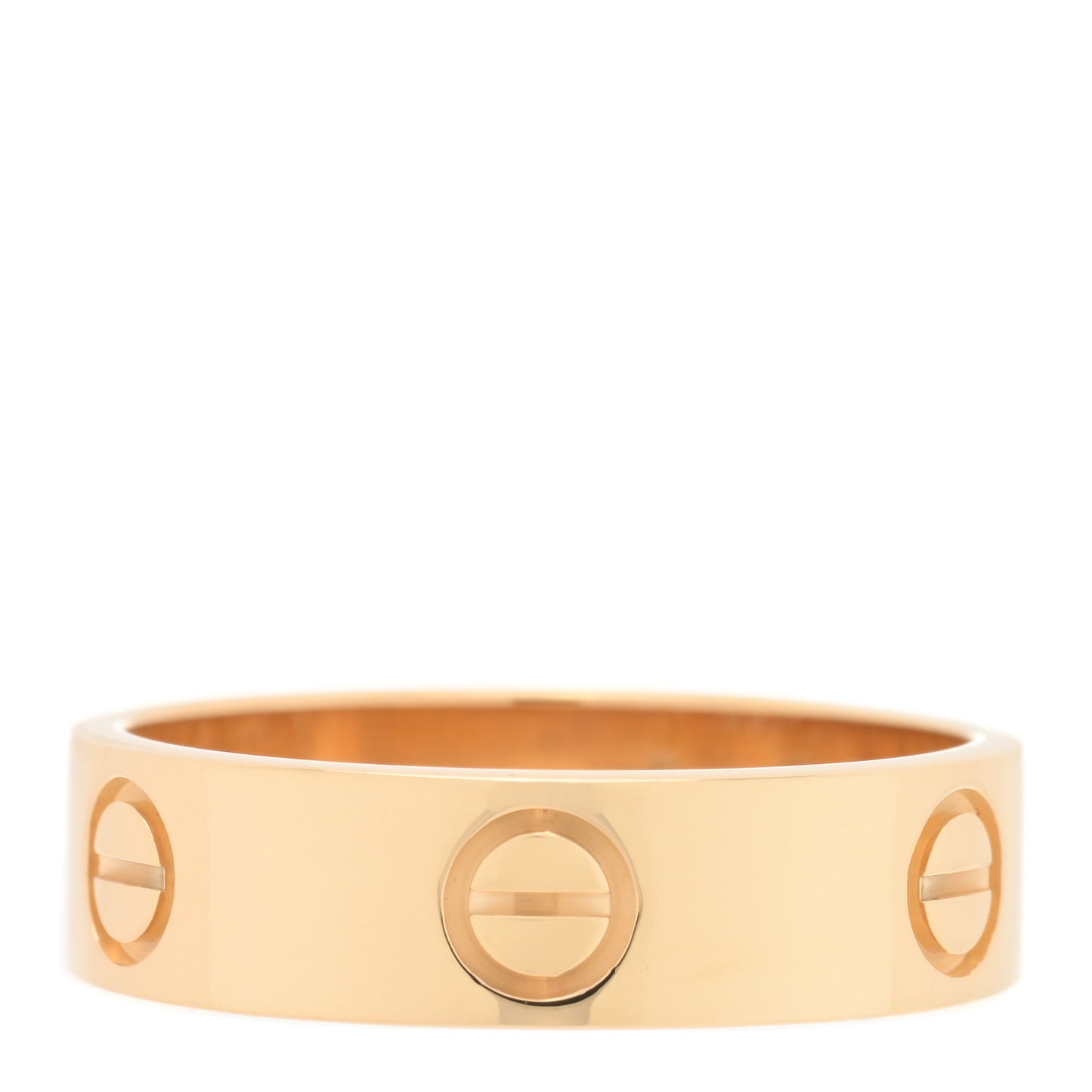 18K Yellow Gold 5.5mm LOVE Ring 56 7.5