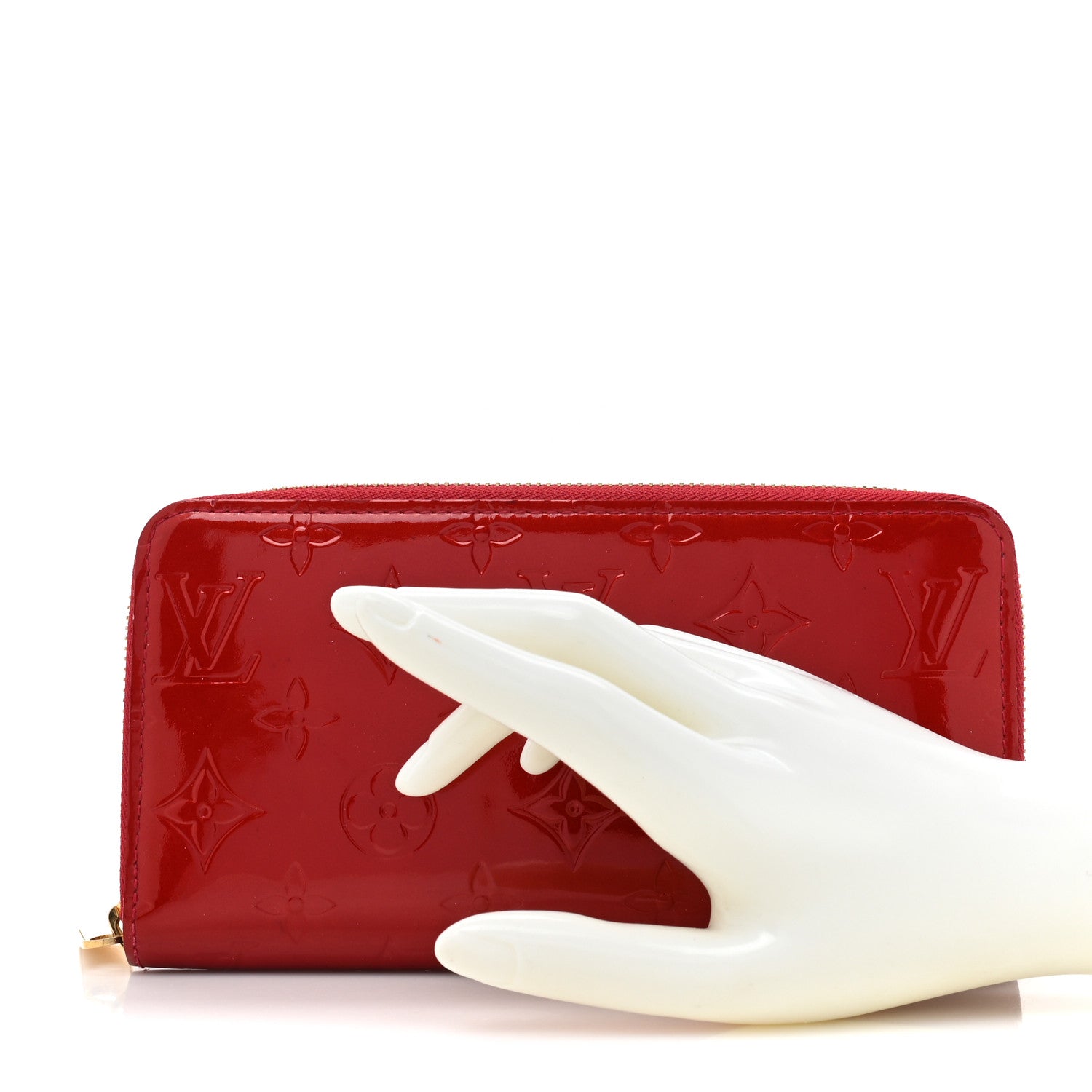 Louis Vuitton Vernis Zippy Wallet Pomme D'Amour 2 of 16