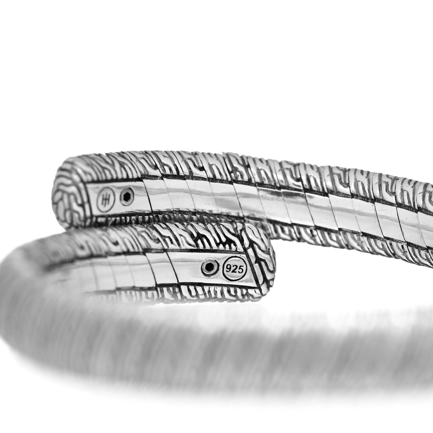 Sterling Silver Classic Chain Single Coil Bracelet