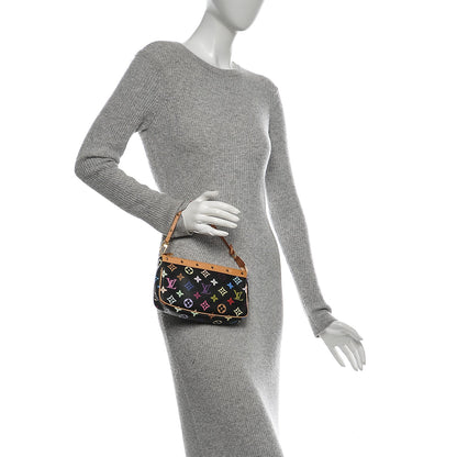 Louis Vuitton Monogram Multicolor Pochette Accessories Black 2 of 6