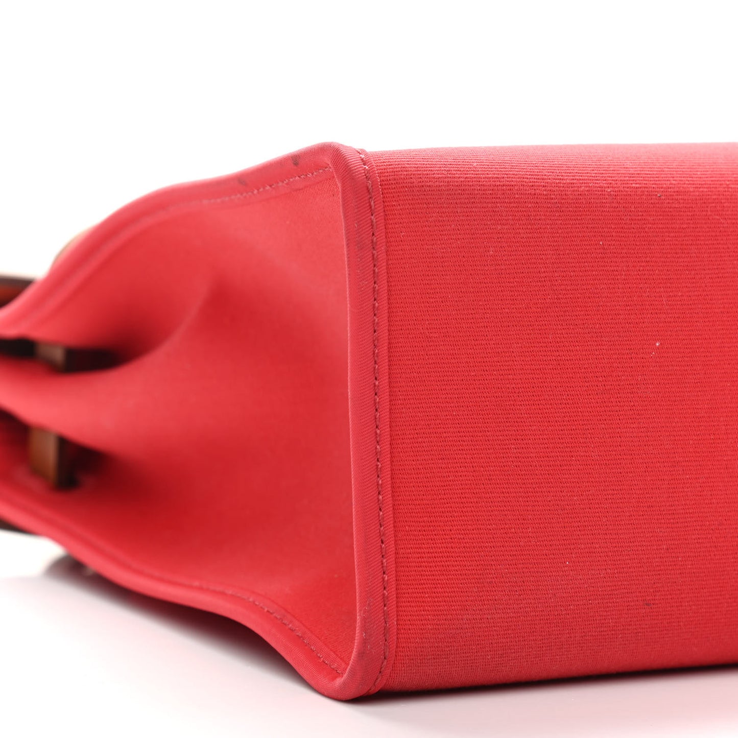 Vache Hunter Toile Herbag Zip 31 PM Rouge Tomate Natural