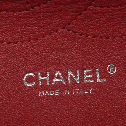 Chanel Caviar Quilted Jumbo Double Flap Red 6 of 8