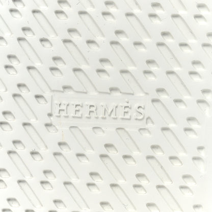 Hermes Calfskin Womens Happy Sneakers 38 White 8 of 12