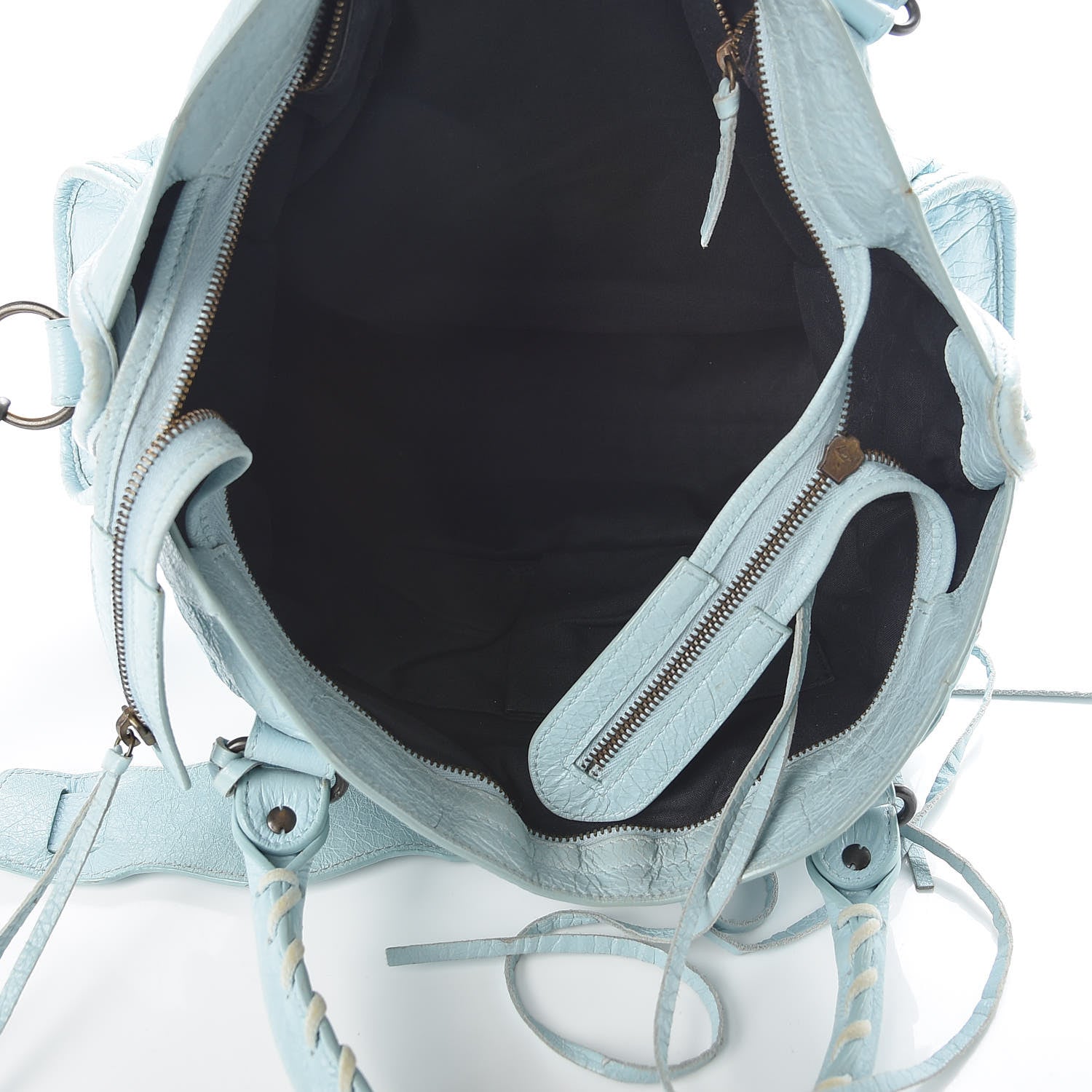 Balenciaga Agneau Classic Hardware City Bleu Dragee 6 of 22