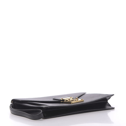 Louis Vuitton Epi Pochette Sellier Dragonne Clutch Black 4 of 11