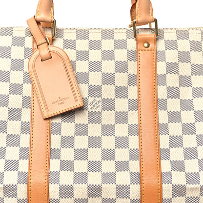 Louis Vuitton Damier Azur Keepall 50 5 of 7
