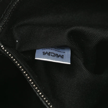 MCM Skyoptic Visetos Crossbody Pouch Spectrum Diamond Black 8 of 15