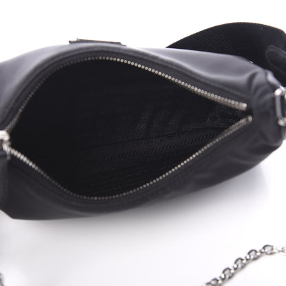 Prada Nylon Re-Edition 2005 Shoulder Bag Black 4 of 8