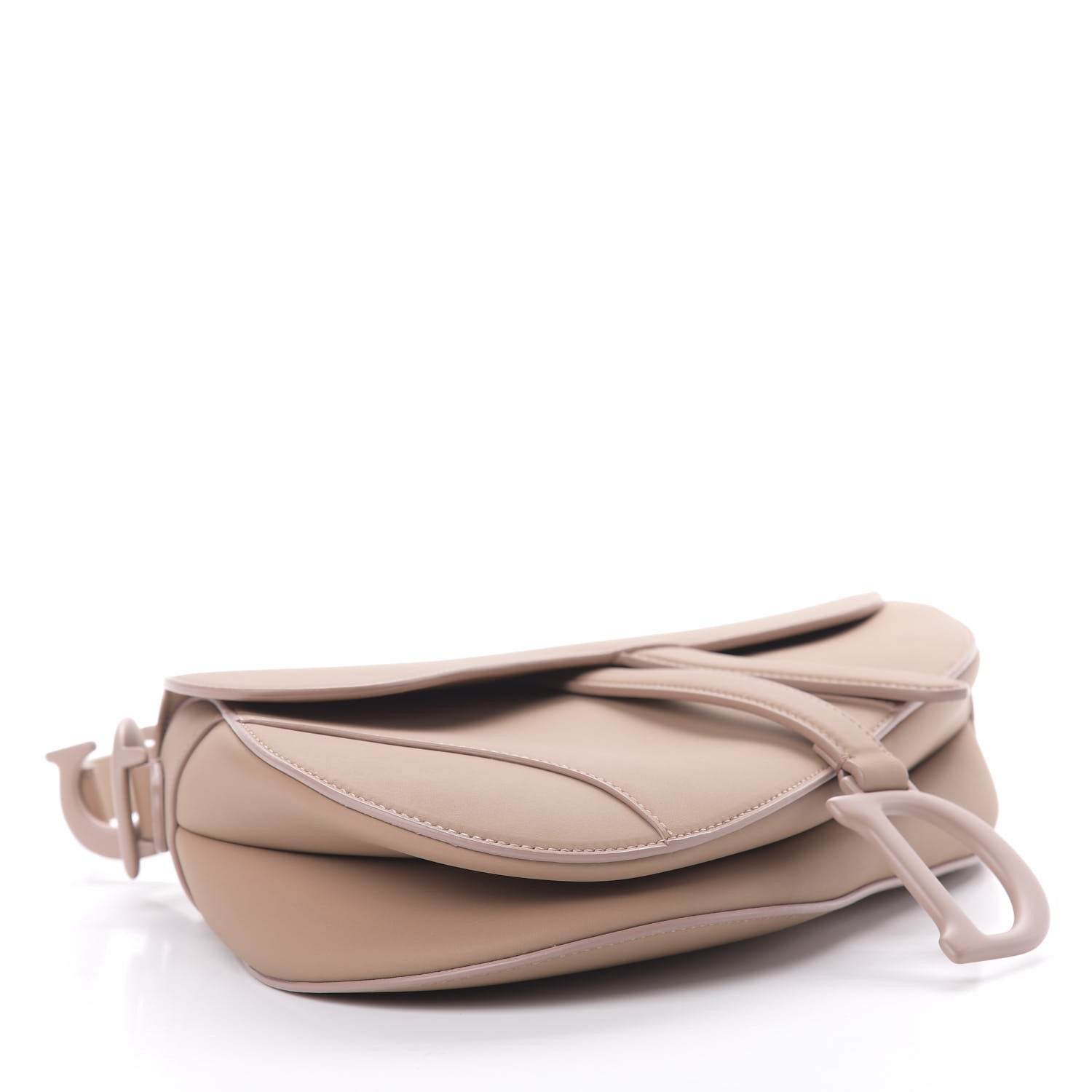 Christian Dior Ultra Matte Calfskin Saddle Bag Blush 4 of 11
