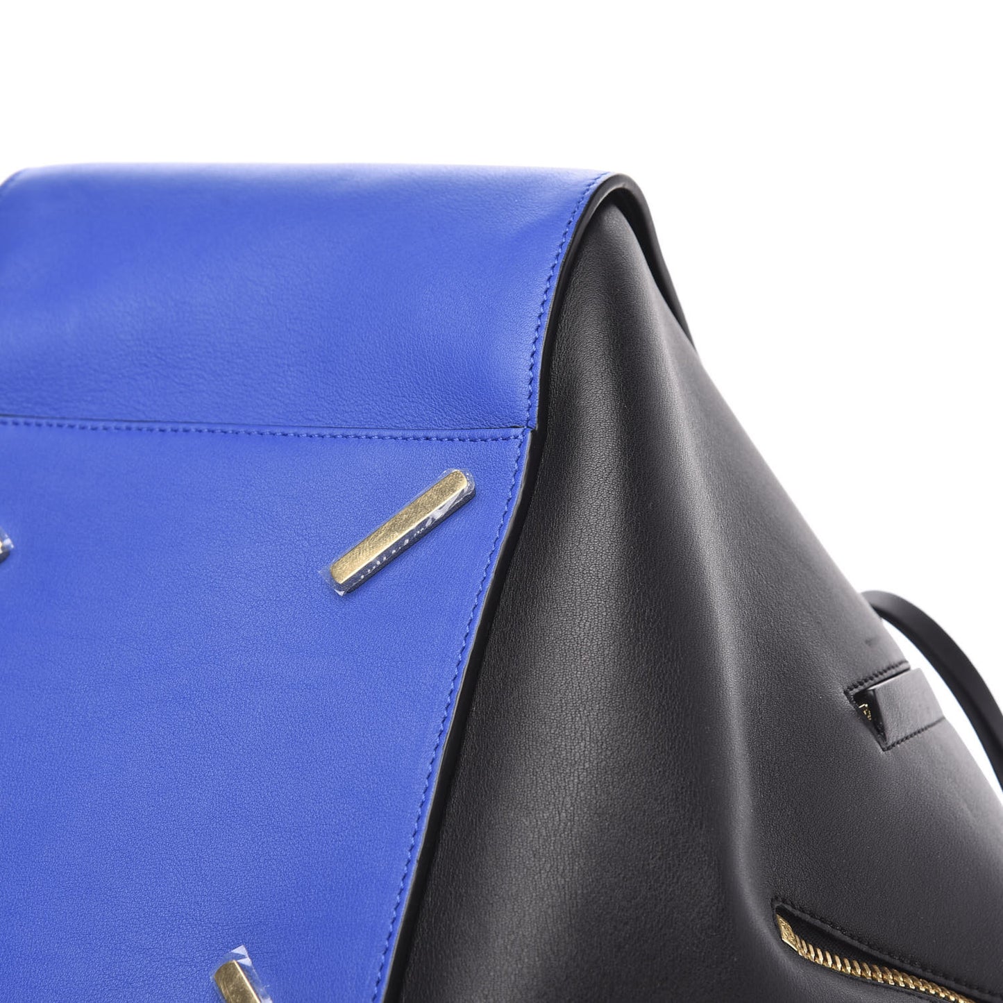 Calfskin Large Hammock Shoulder Bag Electric Blue
