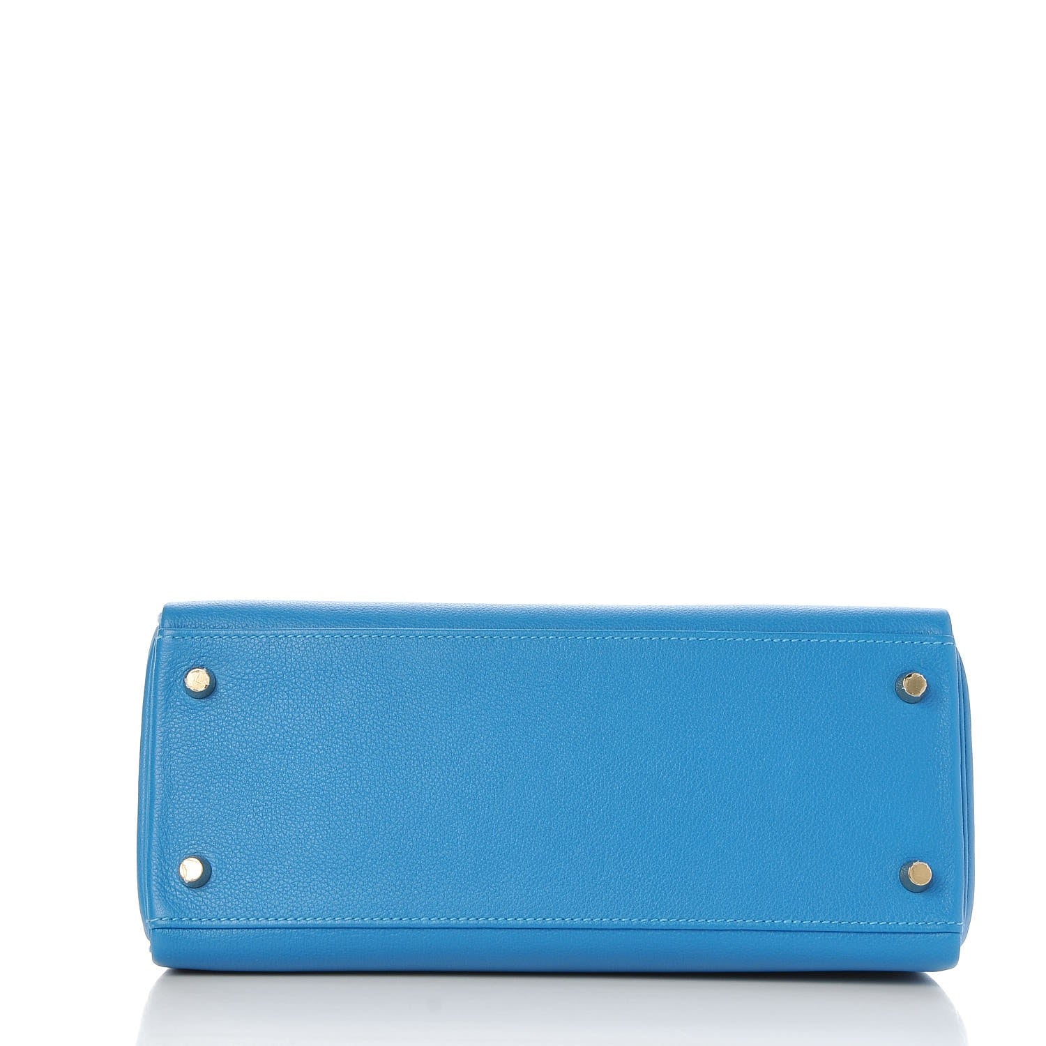 Hermes Evercolor Kelly Retourne 28 Bleu Hydra 7 of 35