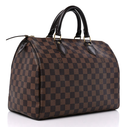 Louis Vuitton Damier Ebene Speedy 30 3 of 14