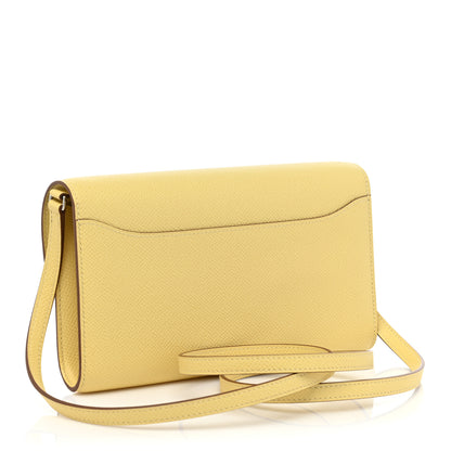 Hermes Epsom Constance Long Wallet To Go Wallet Jaune Poussin 3 of 9